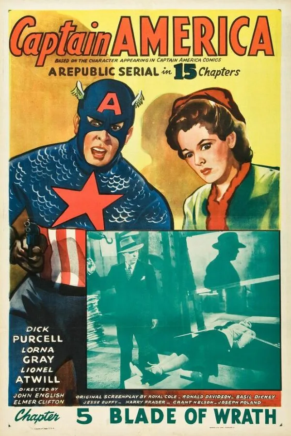 Картинка к «Капитан Америка 1 сезон (1944)»