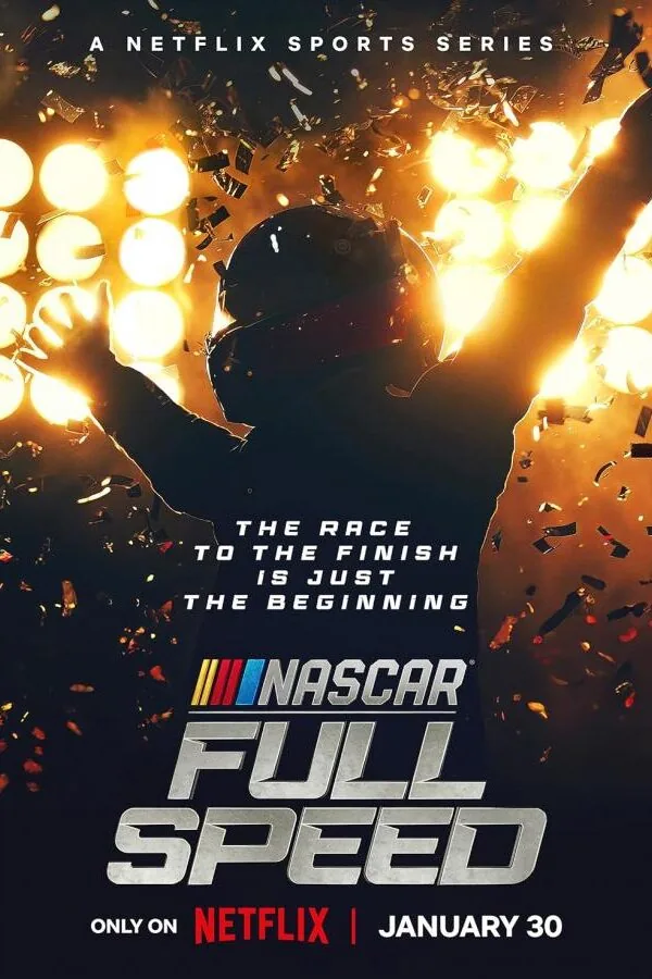 Постер к «NASCAR: Высокая скорость 1-2 сезон (2024)»
